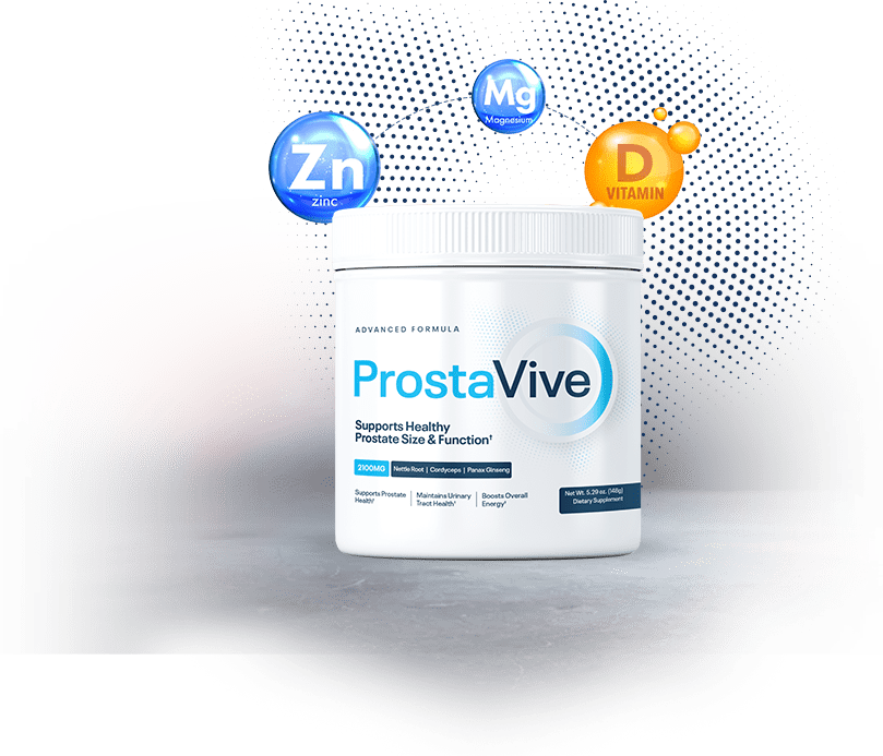 ProstaVive supplement jar