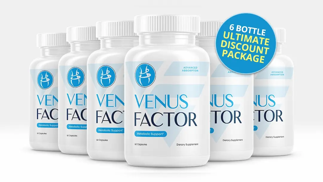 Six Venus Factor bottles promo pack