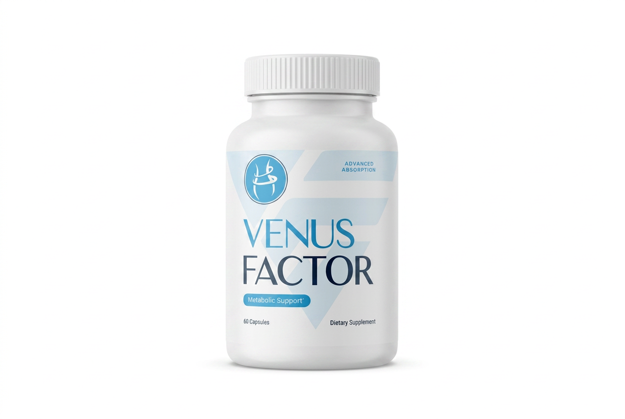Venus Factor supplement jar close-up