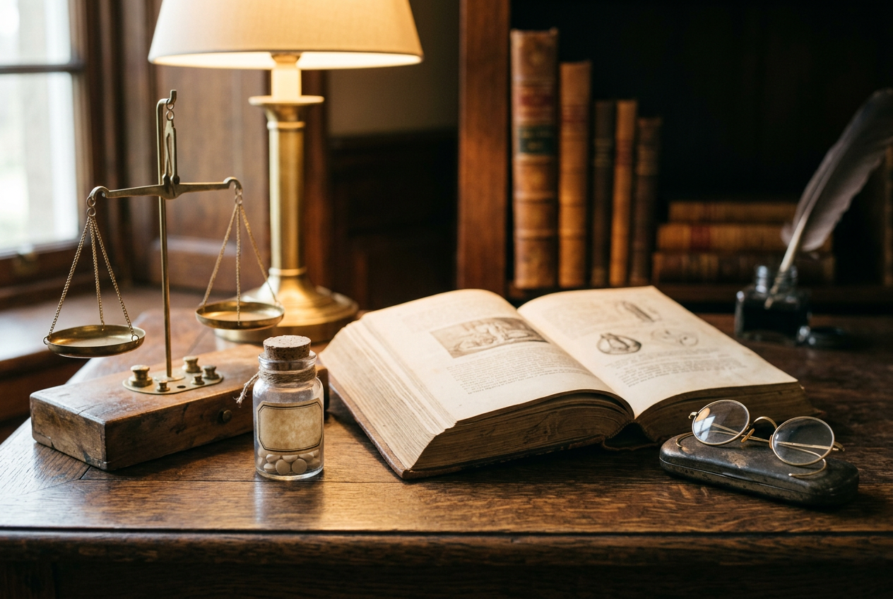 Historical biochemic medicine reference