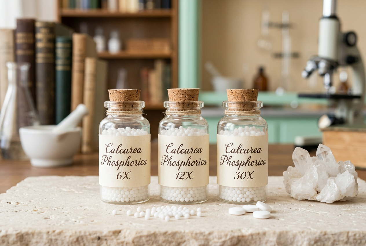 Calcarea Phosphorica 6X, 12X and 30X preparations